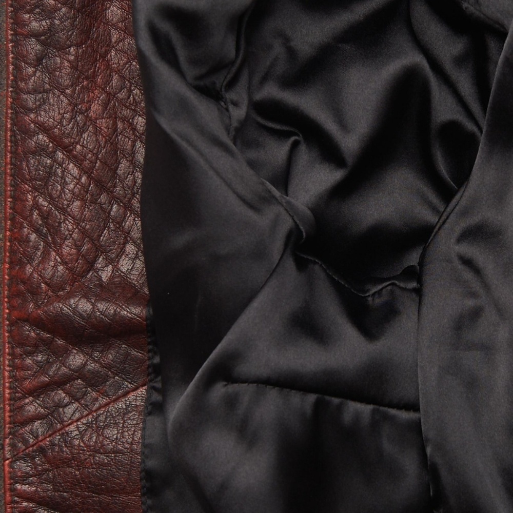 Black Rivet  leather  jacket - Picture 5 of 8